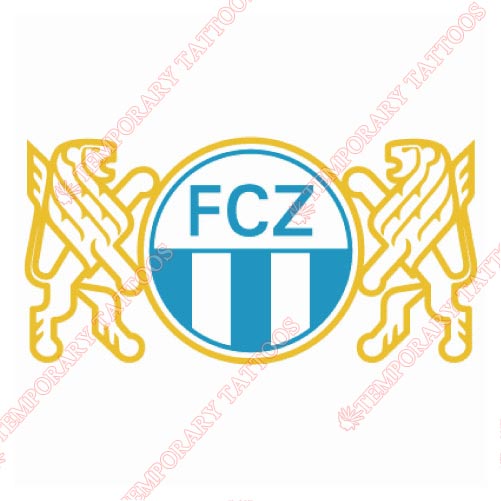 FC Zurich Customize Temporary Tattoos Stickers NO.8328